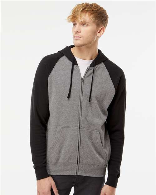 Special Blend Raglan Full-Zip Hooded Sweatshirt PRM33SBZ