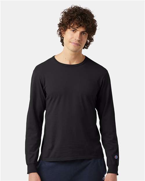 Garment-Dyed Long Sleeve T-Shirt CD200