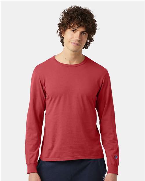 Garment-Dyed Long Sleeve T-Shirt CD200