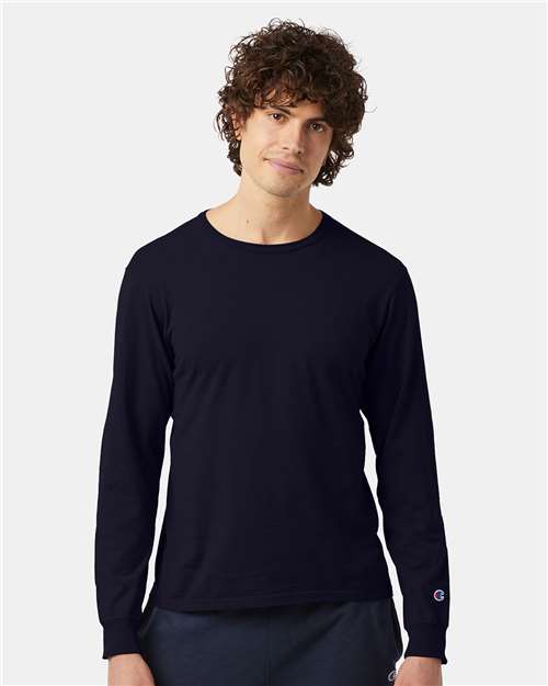 Garment-Dyed Long Sleeve T-Shirt CD200