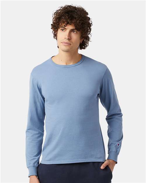 Garment-Dyed Long Sleeve T-Shirt CD200