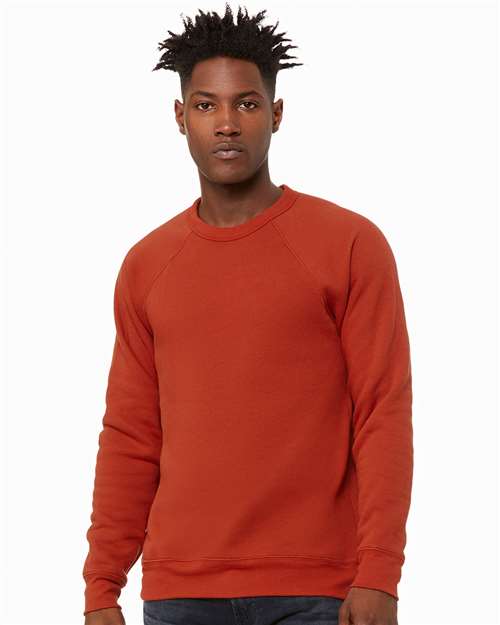 Sponge Fleece Raglan Crewneck Sweatshirt 3901