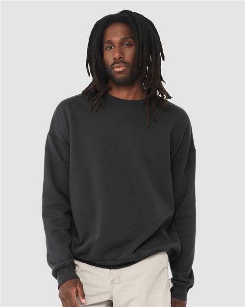 Sponge Fleece Drop Shoulder Crewneck Sweatshirt 3945