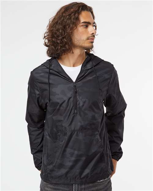 Lightweight Quarter-Zip Windbreaker Pullover Jacket EXP54LWP