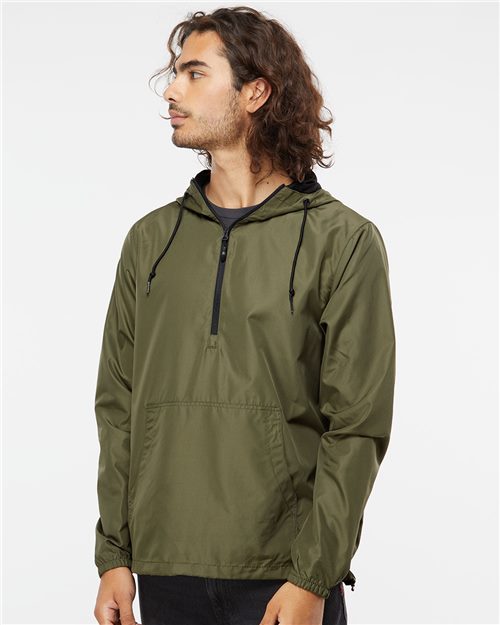 Lightweight Quarter-Zip Windbreaker Pullover Jacket EXP54LWP