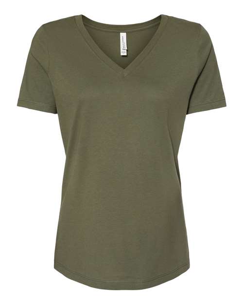 Women’s Relaxed Jersey V-Neck Tee 6405