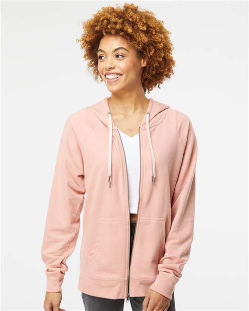 Icon Lightweight Loopback Terry Full-Zip Hooded Sweatshirt SS1000Z