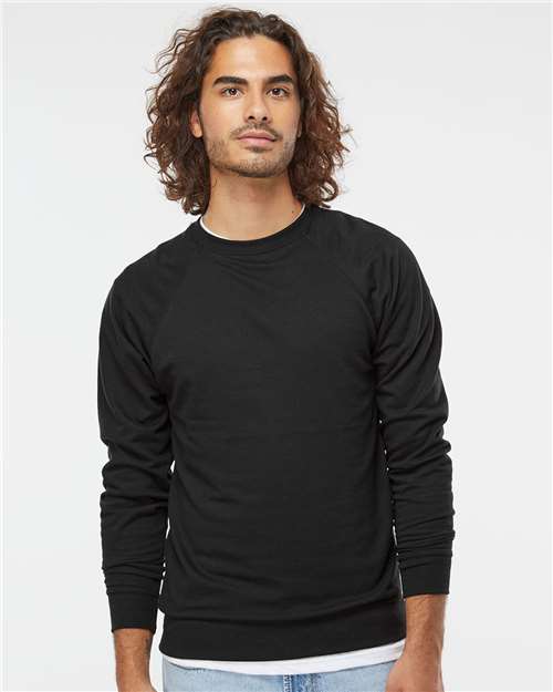 Icon Lightweight Loopback Terry Crewneck Sweatshirt SS1000C