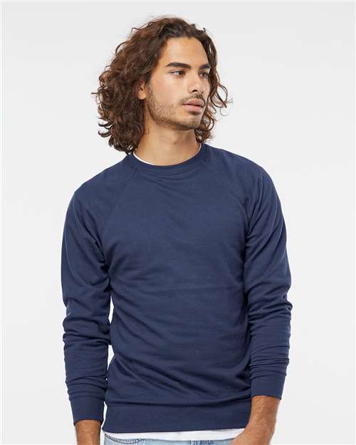Icon Lightweight Loopback Terry Crewneck Sweatshirt SS1000C