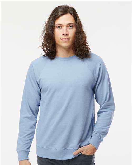 Icon Lightweight Loopback Terry Crewneck Sweatshirt SS1000C