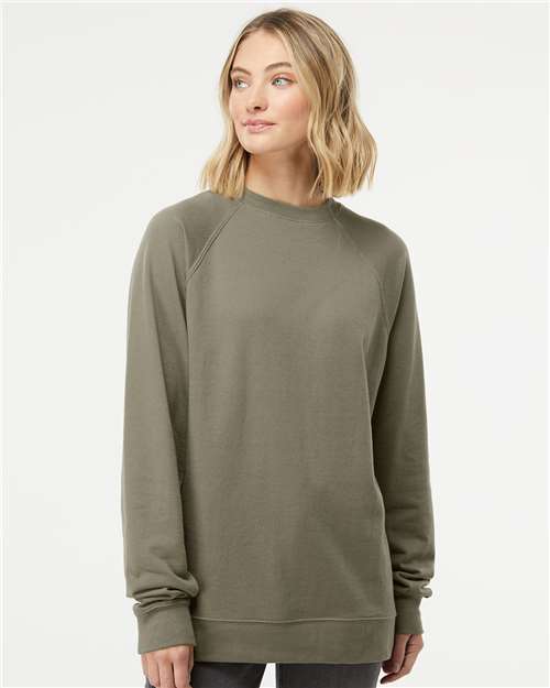 Icon Lightweight Loopback Terry Crewneck Sweatshirt SS1000C