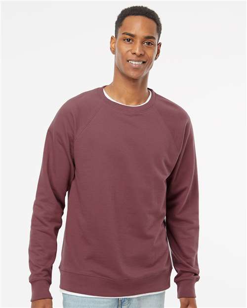 Icon Lightweight Loopback Terry Crewneck Sweatshirt SS1000C