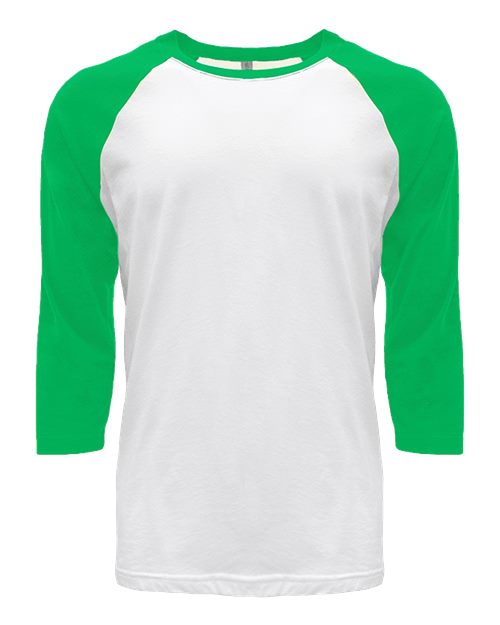 CVC Three-Quarter Sleeve Raglan T-Shirt 6251