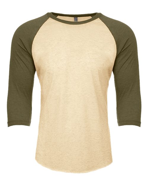 CVC Three-Quarter Sleeve Raglan T-Shirt 6251