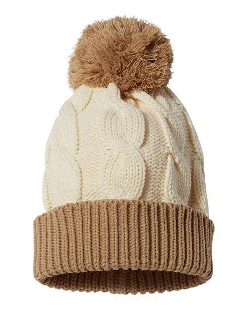 Chunk Twist Cuffed Beanie - 141R