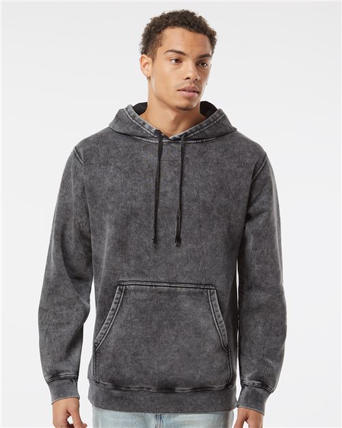 Midweight Mineral Wash Hooded Sweatshirt PRM4500MW