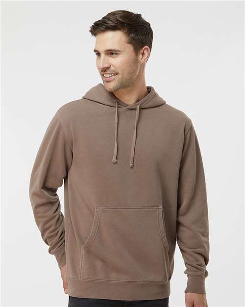 Midweight Pigment-Dyed Hooded Sweatshirt PRM4500