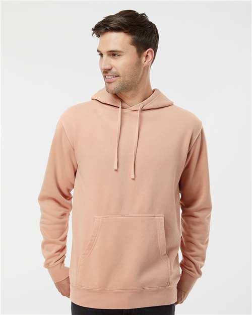 Midweight Pigment-Dyed Hooded Sweatshirt PRM4500