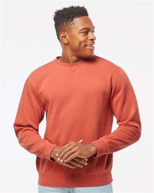Midweight Pigment-Dyed Crewneck Sweatshirt PRM3500