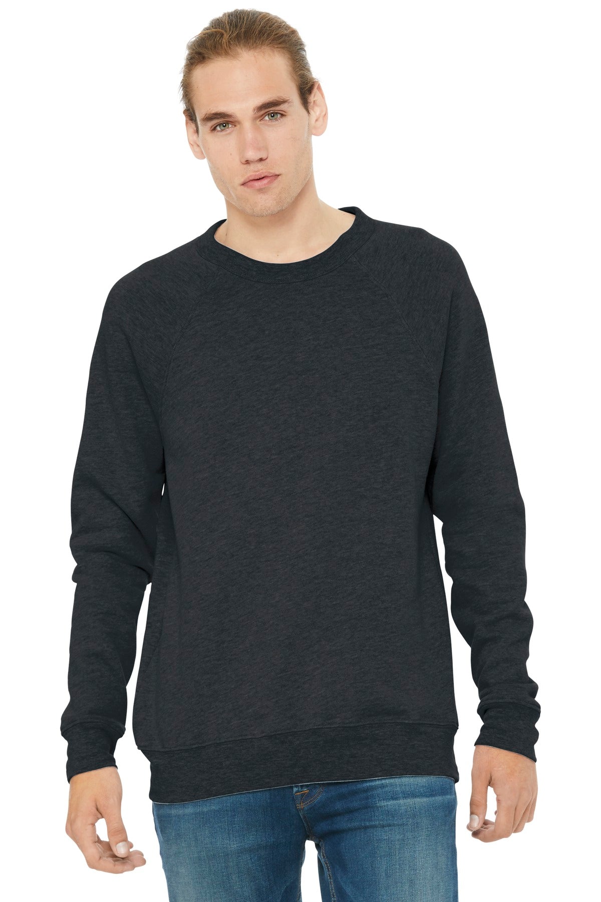 BELLA+CANVAS  ®  Unisex Sponge Fleece Raglan Sweatshirt. BC3901
