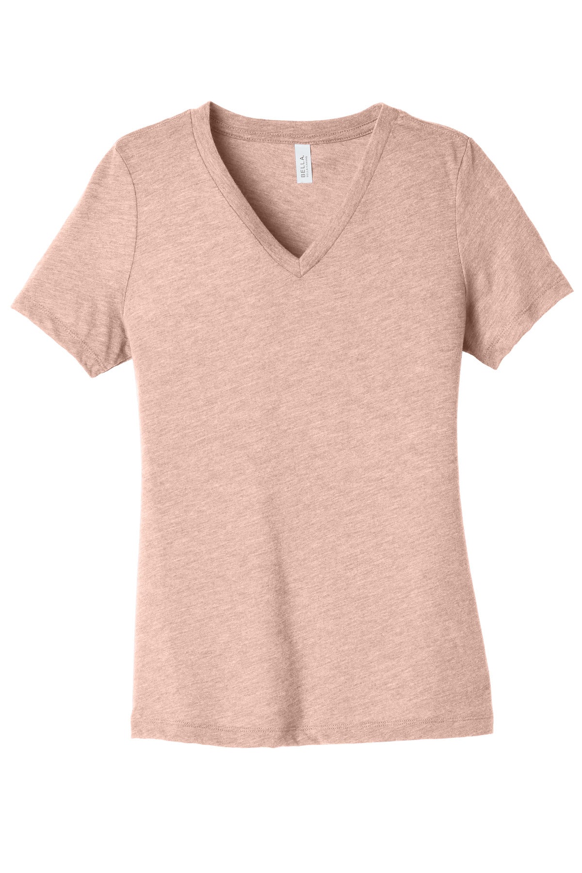 BELLA+CANVAS ®  Women's Relaxed Heather CVC V-Neck Tee BC6405CVC