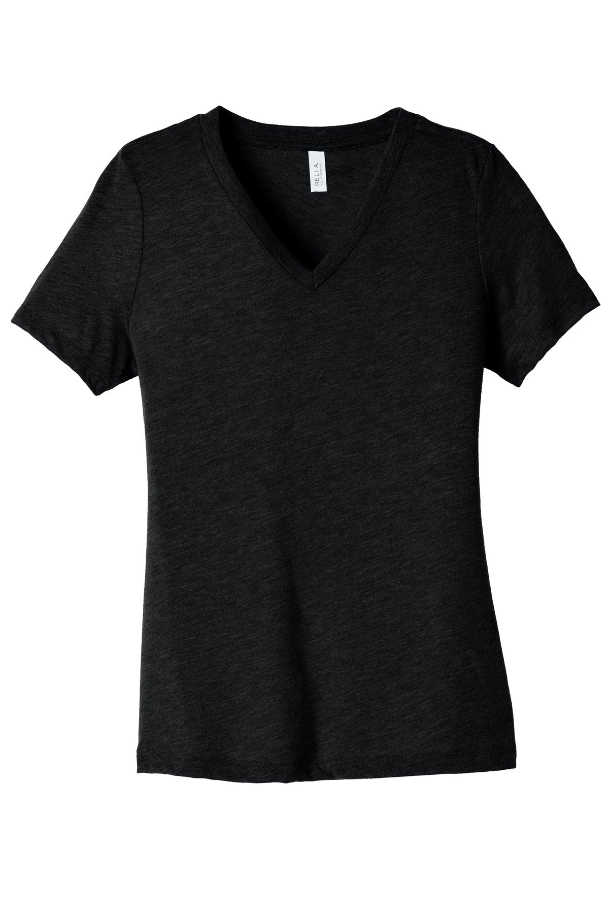 BELLA+CANVAS ®  Women's Relaxed Heather CVC V-Neck Tee BC6405CVC