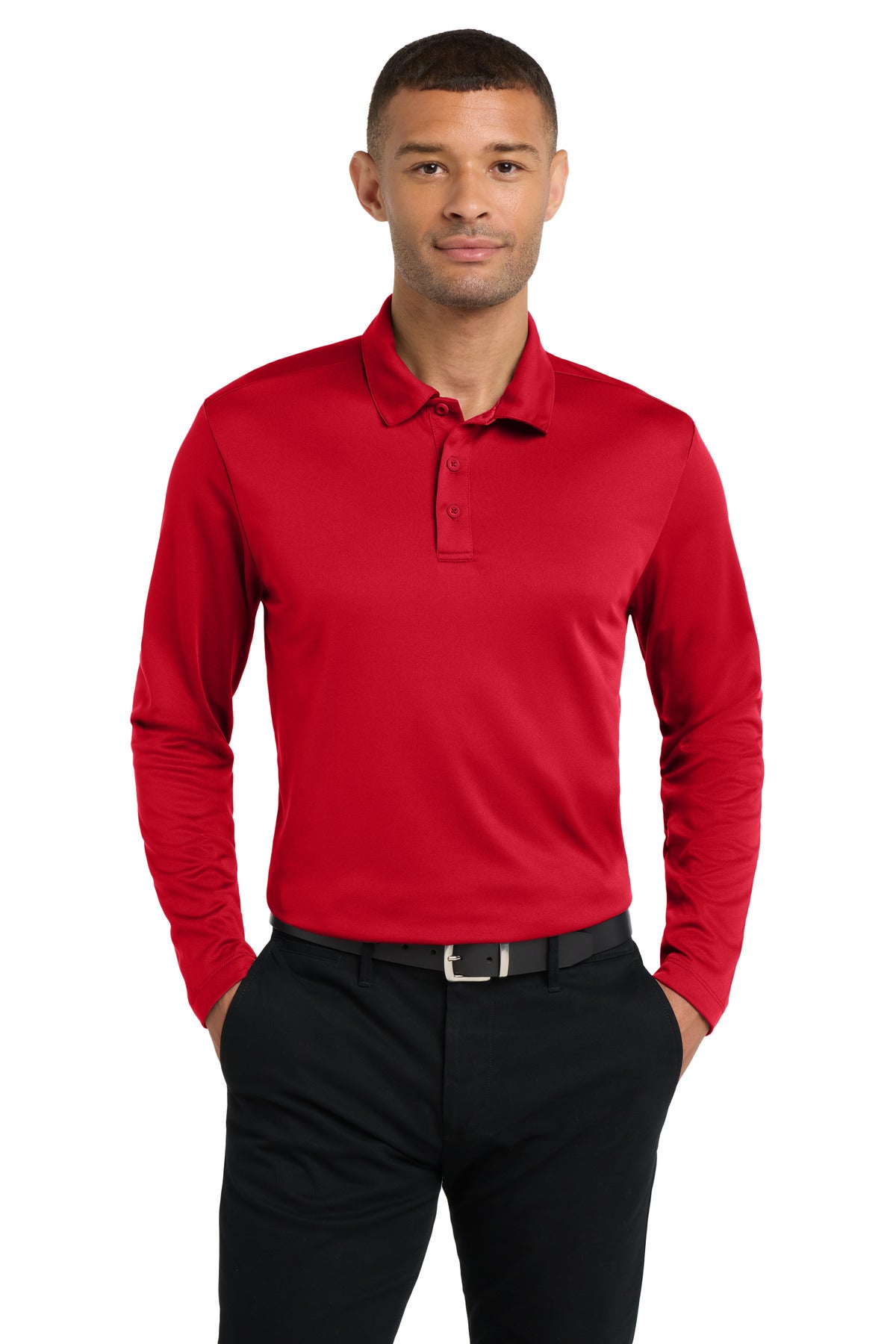 Port Authority ®  Silk Touch™ Performance Long Sleeve Polo. K540LS