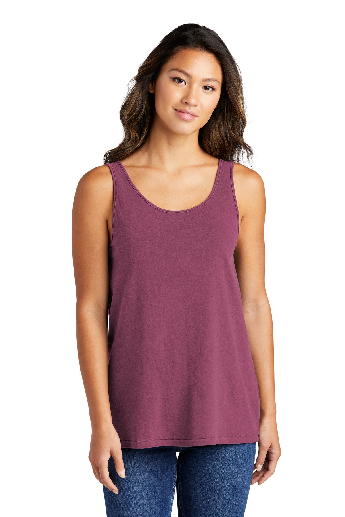Port & Company ®  Women's Beach Wash ®  Garment-Dyed Tank LPC099TT