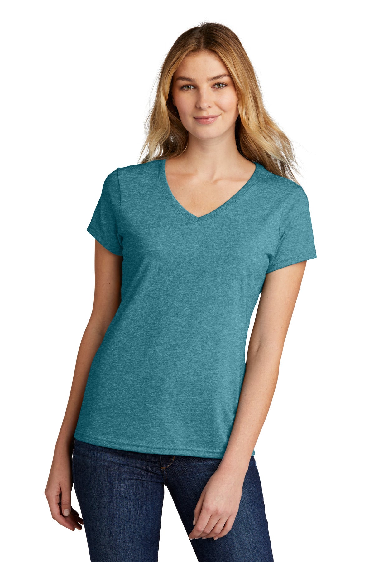 Port & Company  ®  Women's Tri-Blend V-Neck Tee. LPC330V