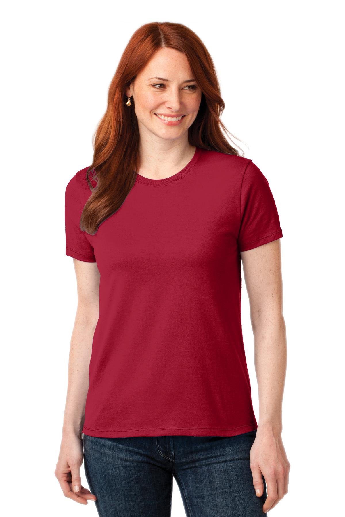 Port & Company ®  Women's Core Blend Tee. LPC55