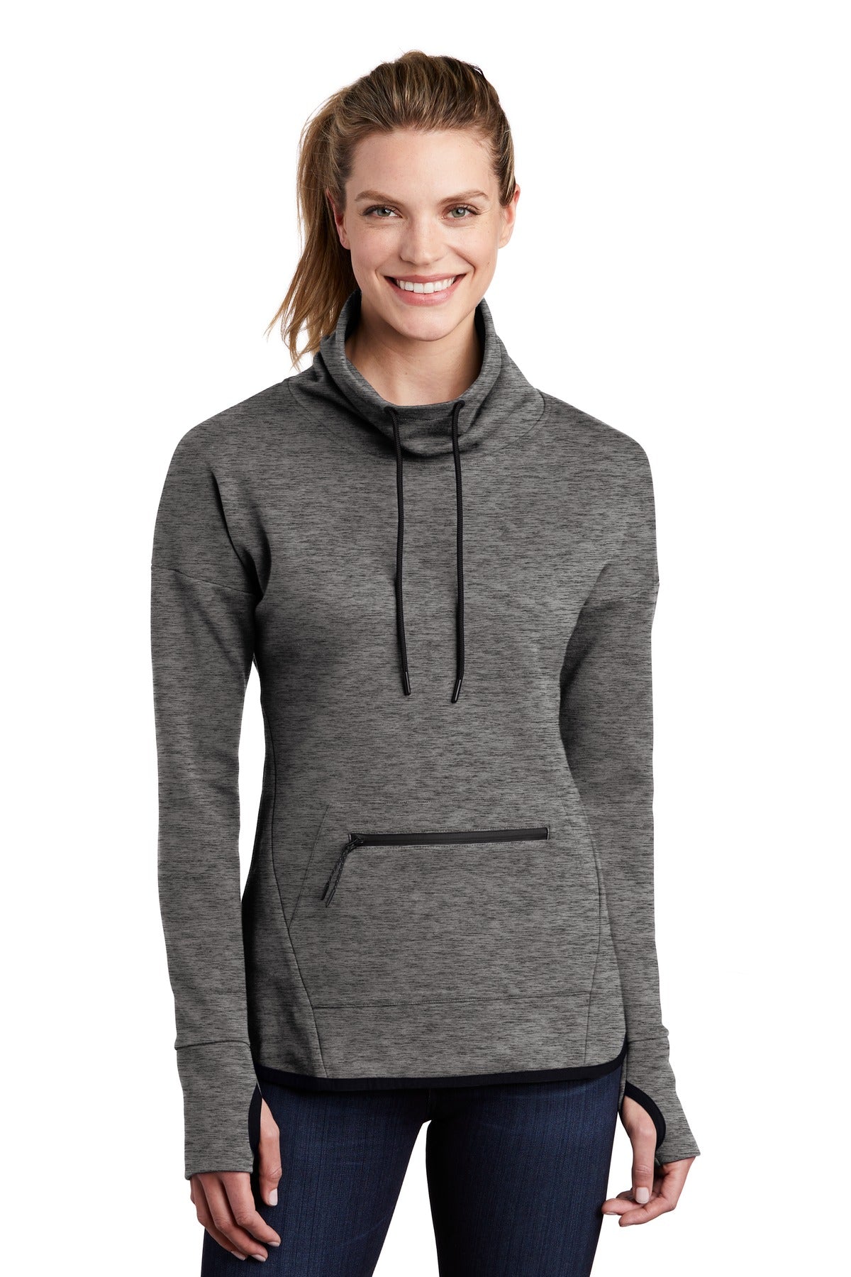 Sport-Tek ®  Women's Triumph Cowl Neck Pullover LST280