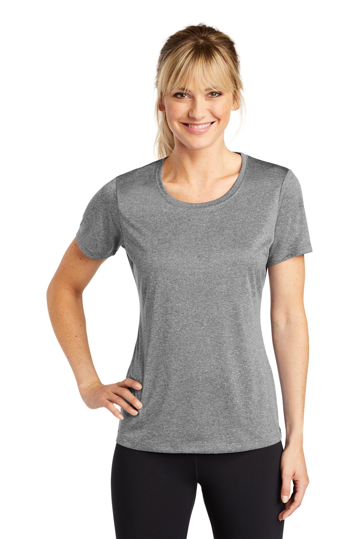 Sport-Tek ®  Women's Heather Contender ™  Scoop Neck Tee. LST360
