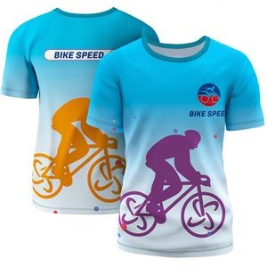 Unisex Custom Full Color Dye Sublimation Short Sleeve T-shirt